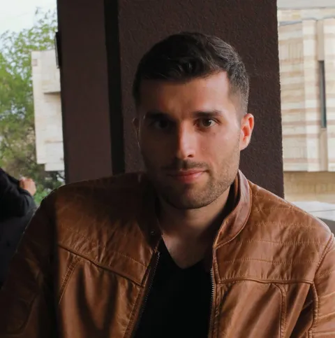 Bogdan smiling